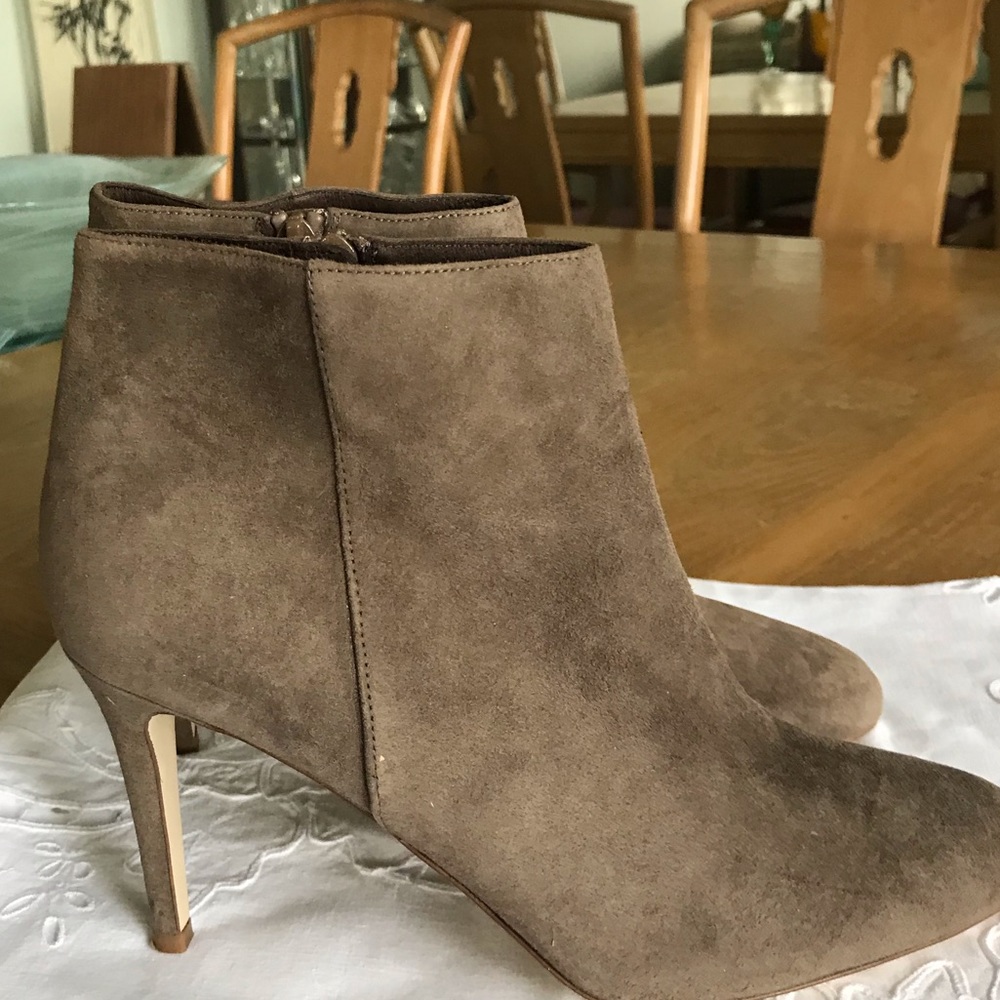 Suede Booties 8.5